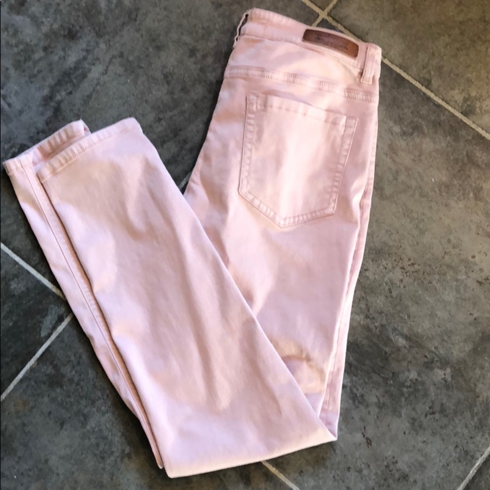 Nude pink pants